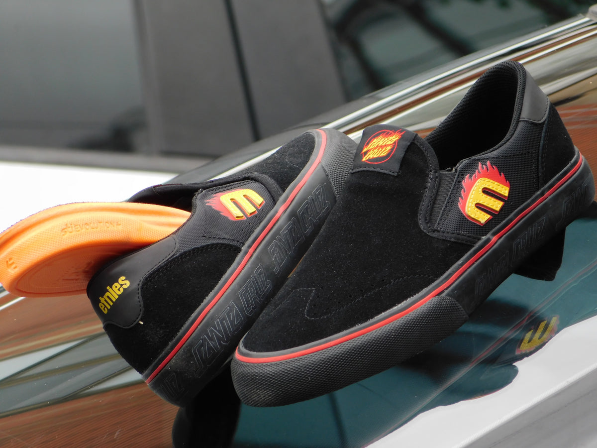 Zapatos Hombre Zapatos De Skate Etnies Lo-Cut Slip X Santa Cruz