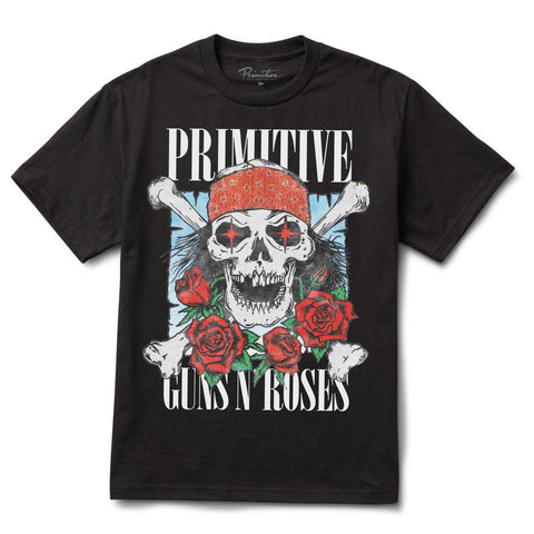 PRIMITIVE STREETS TEE X GUNS AND ROSES