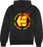 etnies x santacruz flame pullover buso