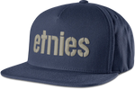 etnies corp snapback gorra