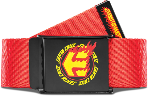 ETNIES CINTURON  SANTA CRUZ FLAME BELT