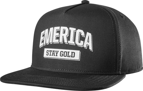 emerica gorra stay gold snapback